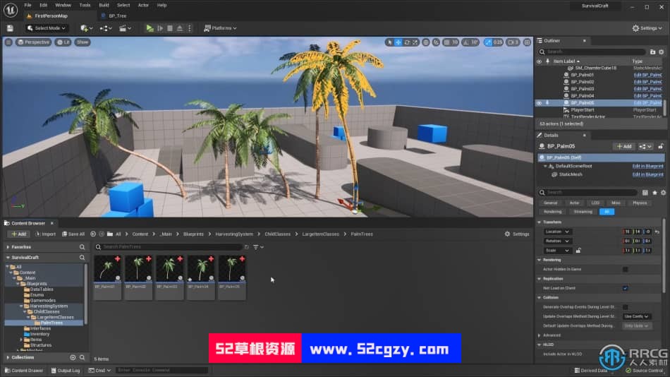 【中文字幕】UE5虚幻引擎第一人称多人生存游戏完整制作视频教程 CG 第3张