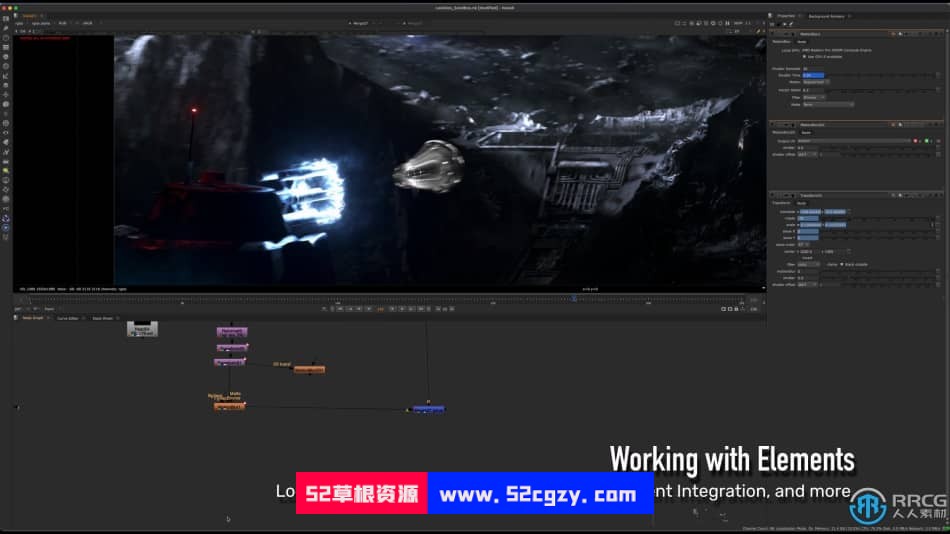 Nuke高级CG影视特效合成工作流程视频教程 CG 第8张