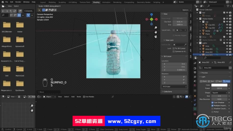 Blender中动画约束关键帧技术训练视频教程 3D 第8张