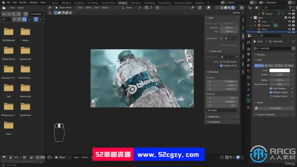 Blender中动画约束关键帧技术训练视频教程 3D 第2张