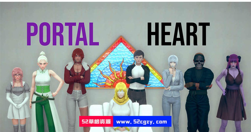【亚洲SLG/汉化/动态】传送门之心 Portal Heart v0.4 汉化版【PC+安卓/2.5G】 同人资源 第1张