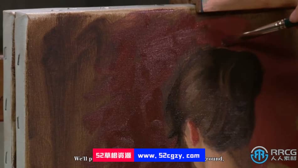 【中文字幕】人体油画绘画创作艺术训练视频教程 CG 第8张