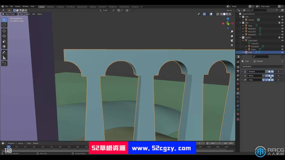 Blender与PS概念艺术场景设计实例制作视频教程 3D 第5张