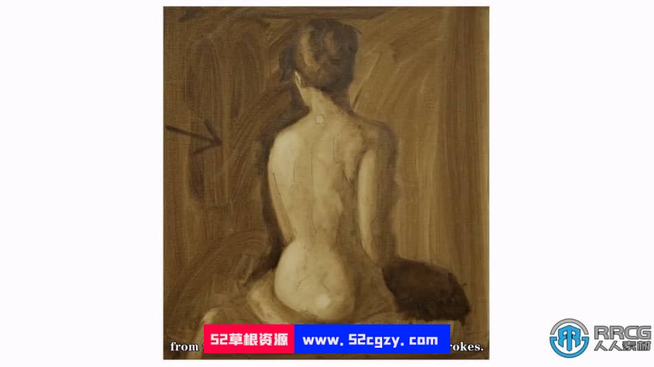 【中文字幕】人体油画绘画创作艺术训练视频教程 CG 第3张