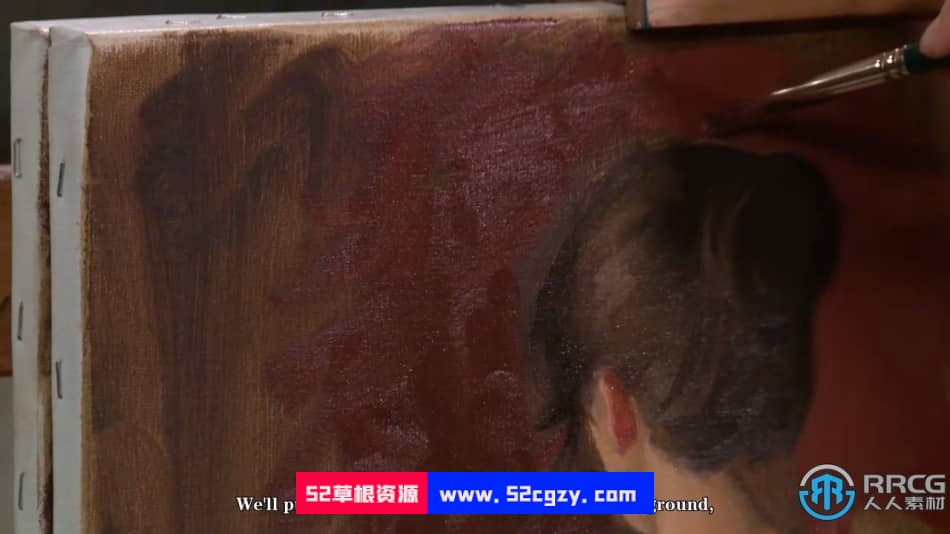 【中文字幕】人体油画绘画创作艺术训练视频教程 CG 第7张