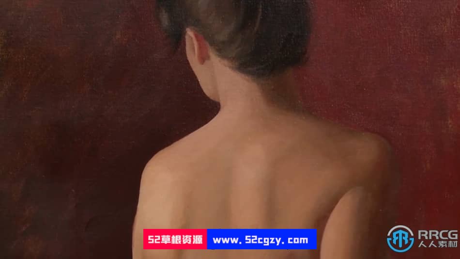 【中文字幕】人体油画绘画创作艺术训练视频教程 CG 第6张