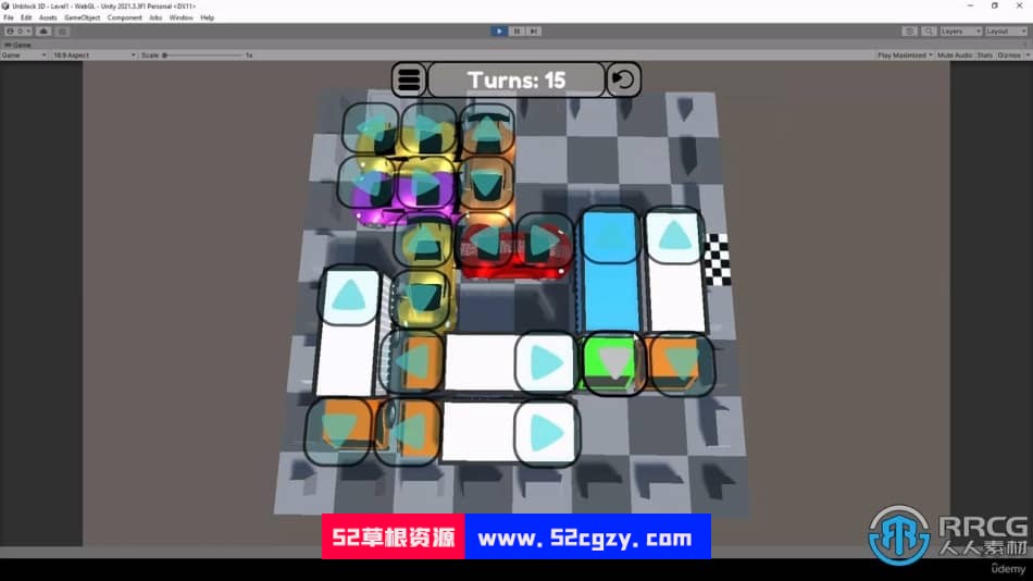 Unity益智棋盘游戏实例制作训练视频教程 Unity 第14张