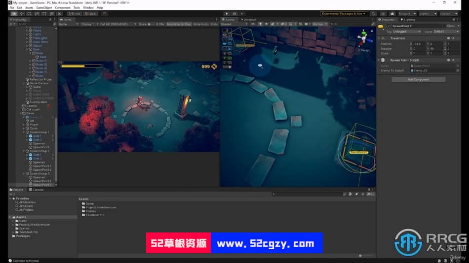 Unity 3D动作游戏项目实例制作视频教程 Unity 第12张