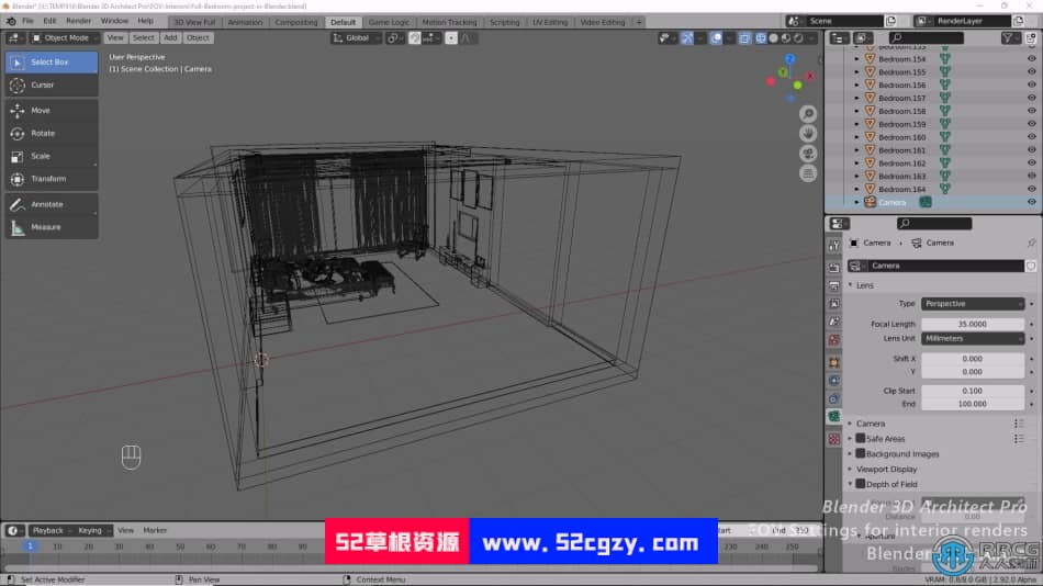 Blender 3D建筑可视化系列课程视频教程合集 3D 第5张