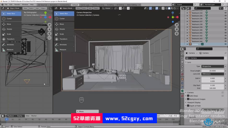 Blender 3D建筑可视化系列课程视频教程合集 3D 第4张