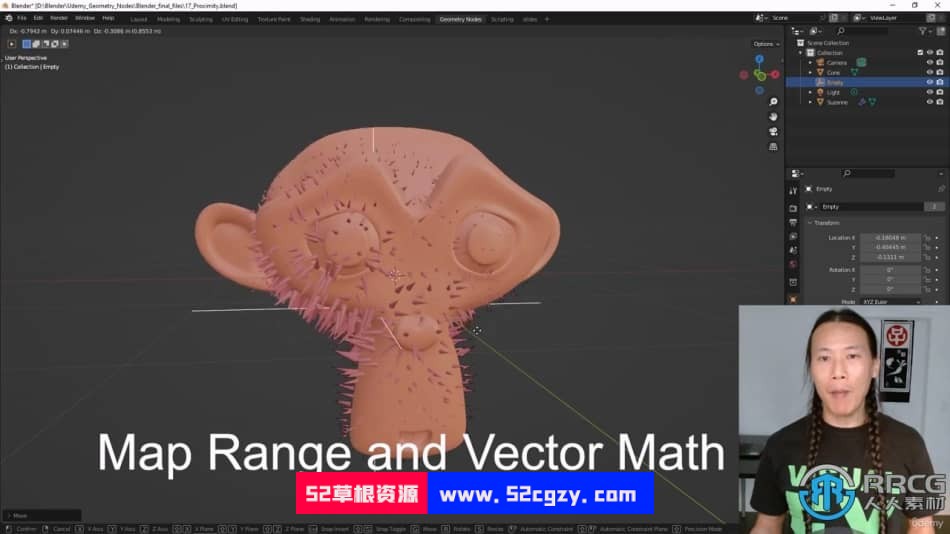 Blender几何节点技术全面核心训练视频教程 3D 第4张