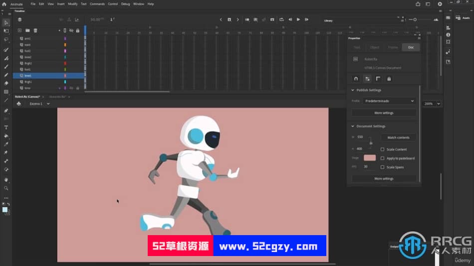 【中文字幕】Adobe Animate 2022动画制作从入门到精通视 CG 第2张