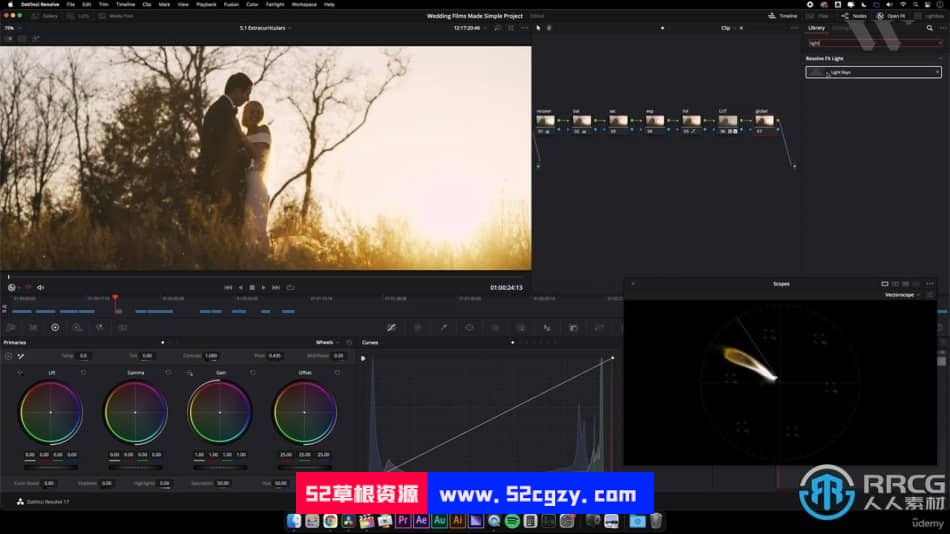 Final Cut Pro X婚礼影片视频编辑大师班训练视频教程 CG 第8张