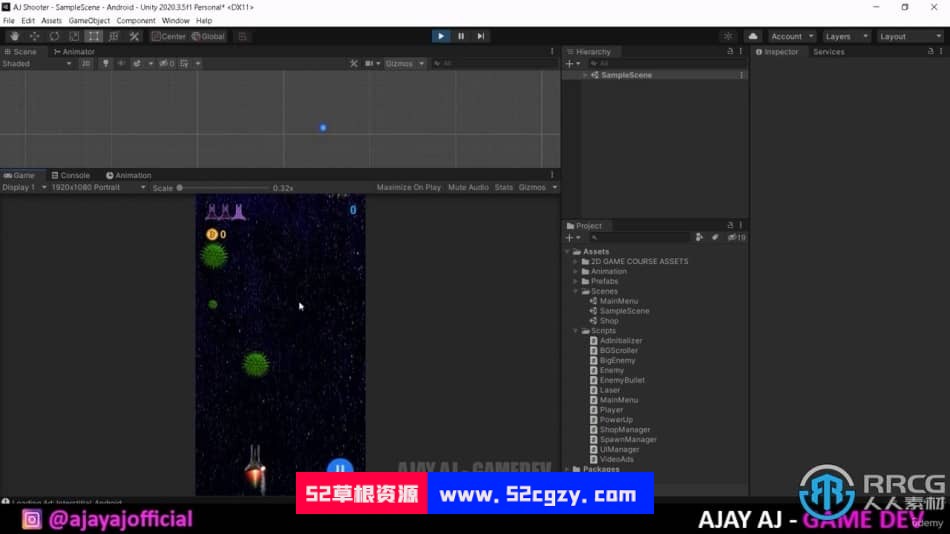 Unity 2D游戏开发与设计完整训练视频教程 Unity 第6张