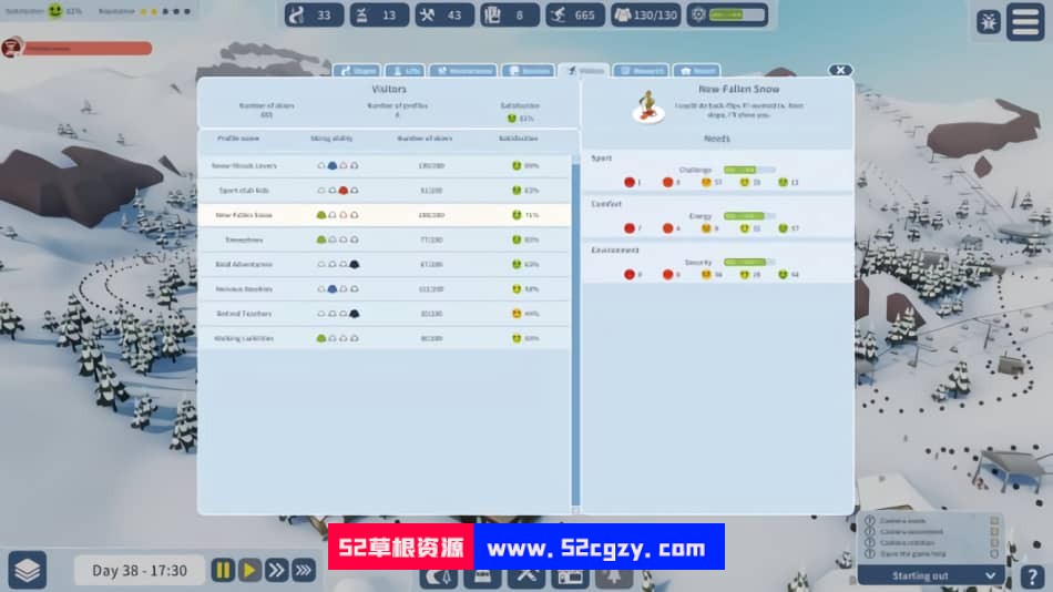 雪场大亨v1.0.1|容量300MB|官方简体中文|2022年12月16号更新 单机游戏 第3张