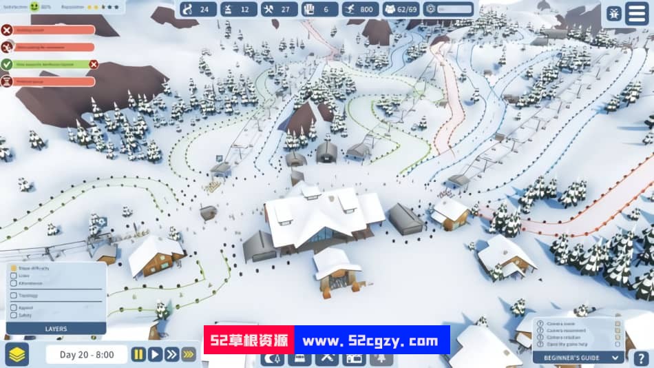 雪场大亨v1.0.1|容量300MB|官方简体中文|2022年12月16号更新 单机游戏 第4张