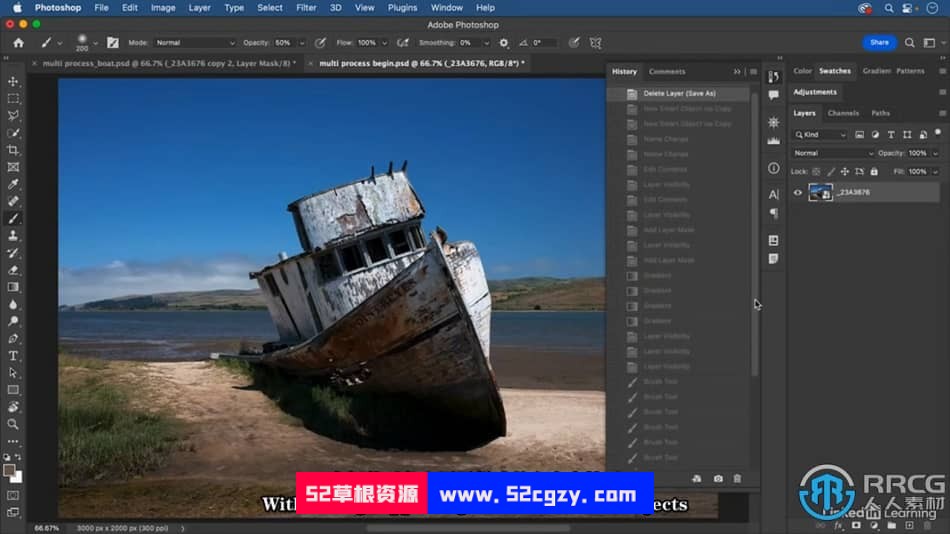 【中文字幕】Photoshop图层艺术核心技术训练视频教程 PS教程 第8张