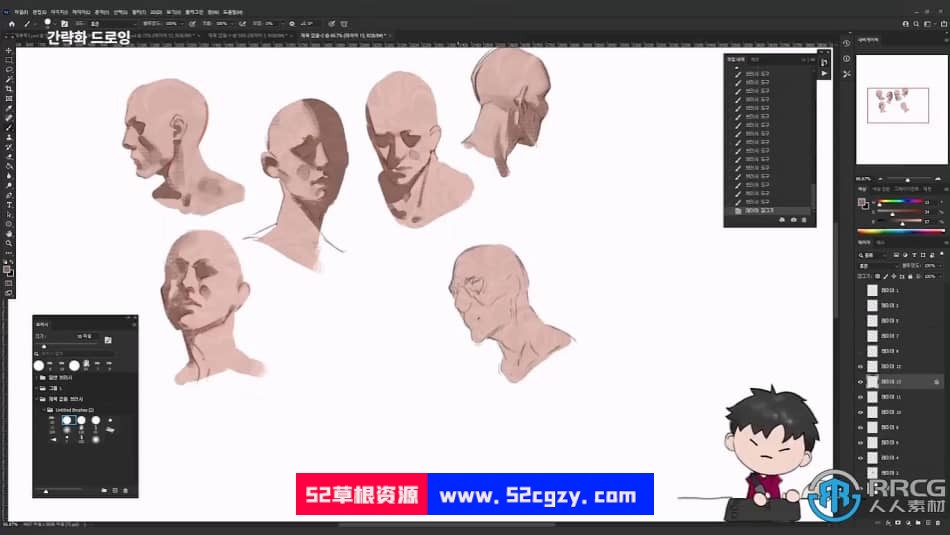 SangSoo Jeong人物角色数字绘画大师级训练视频教程 PS教程 第8张