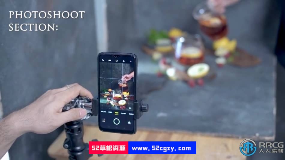 悬浮食品美食手机摄影技术视频教程 摄影 第3张