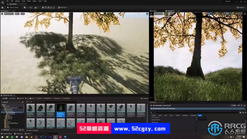 UE5虚幻引擎影视级自然环境制作视频教程 UE 第4张