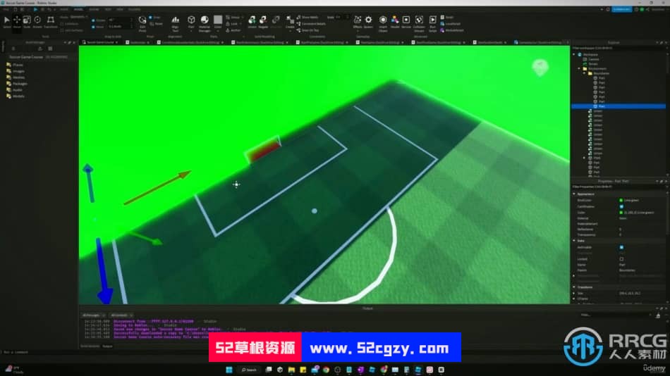 Roblox Studio足球体育游戏完整实例制作视频教程 CG 第6张
