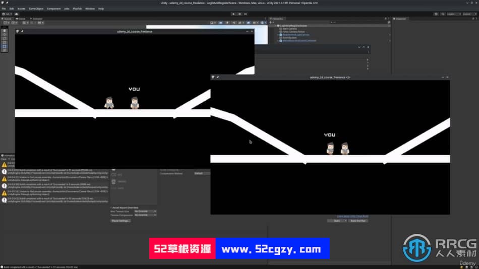 Unity与Playfab Photon 2D多人游戏开发视频教程 Unity 第11张