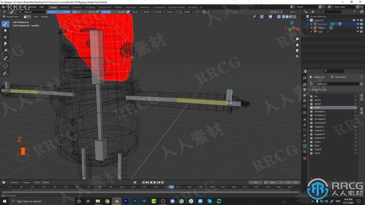 Blender 3D角色建模绑定制作全流程视频教程 3D 第7张