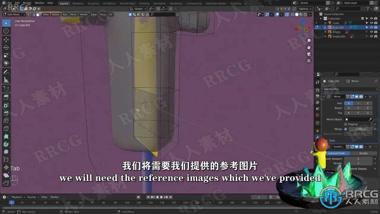 【中文字幕】Blender制作瑞克和莫蒂卡通角色全流程视频教程 3D 第4张