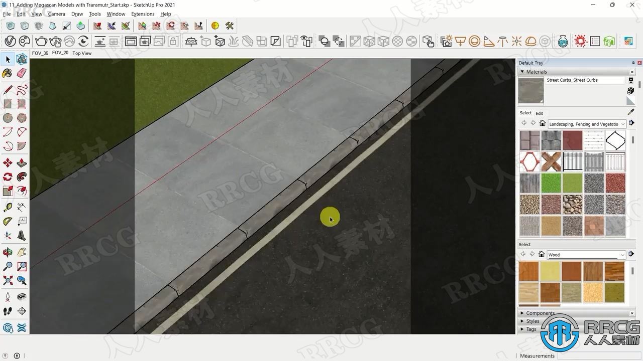 Sketchup和V-ray外部建筑场景渲染大师班视频教程 SU 第7张