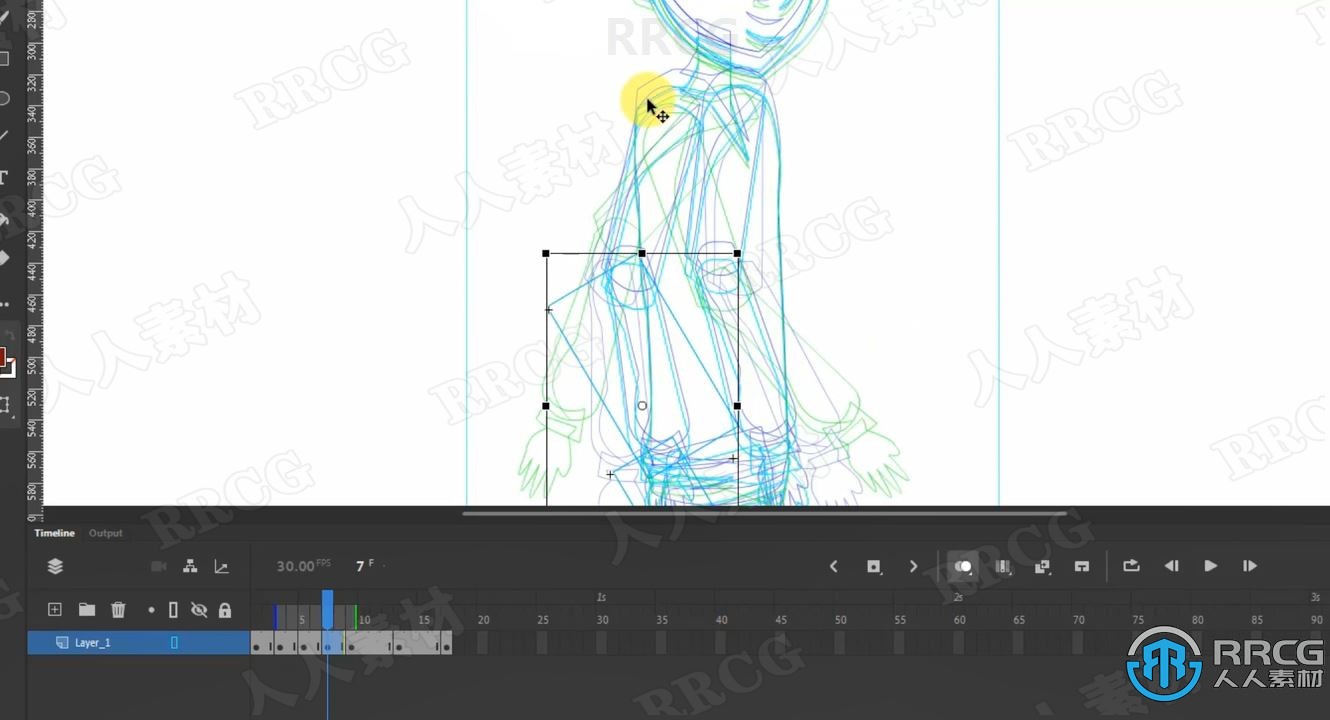 Animate创建通人物步行循环动画视频教程 design others 第3张