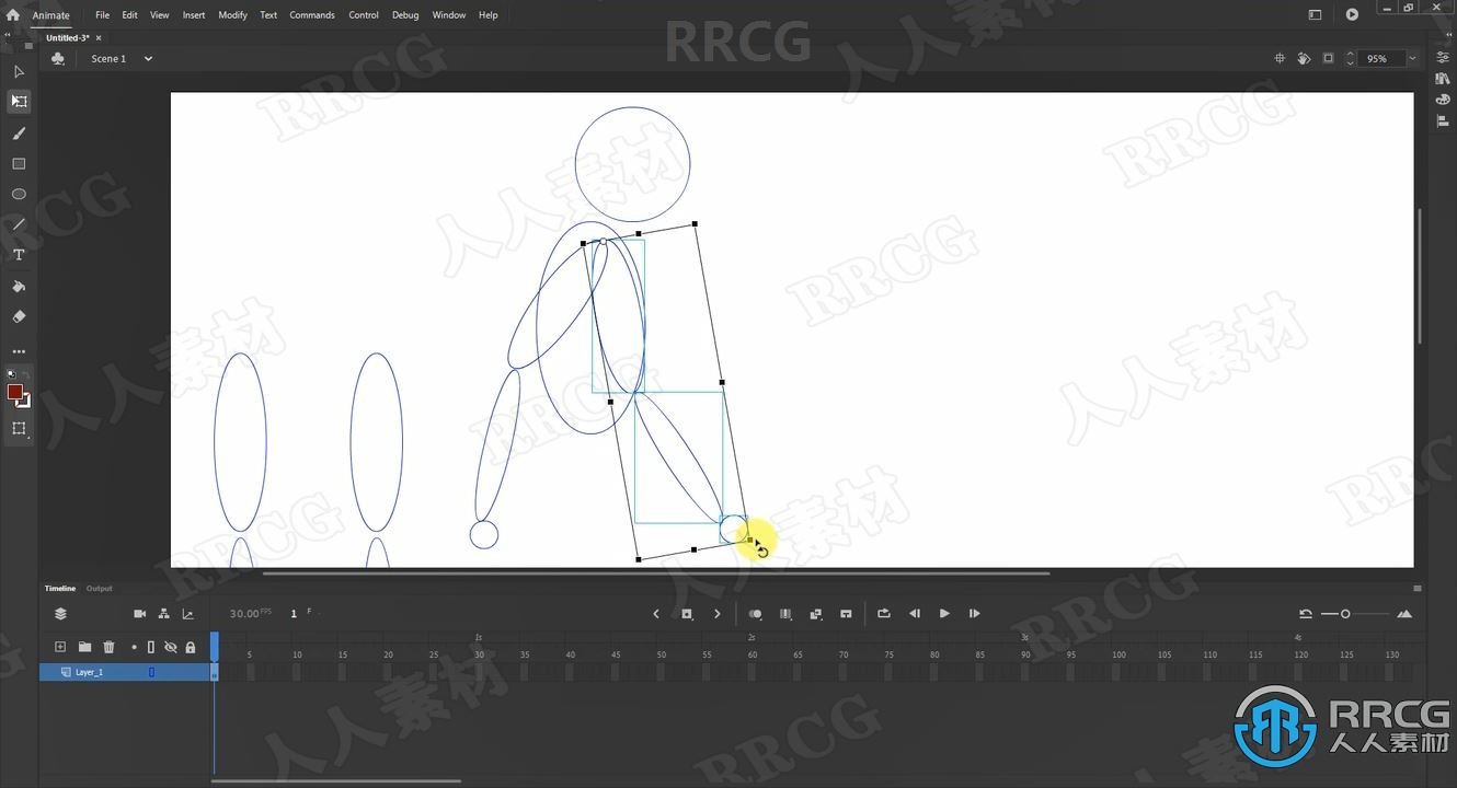 Animate创建通人物步行循环动画视频教程 design others 第6张
