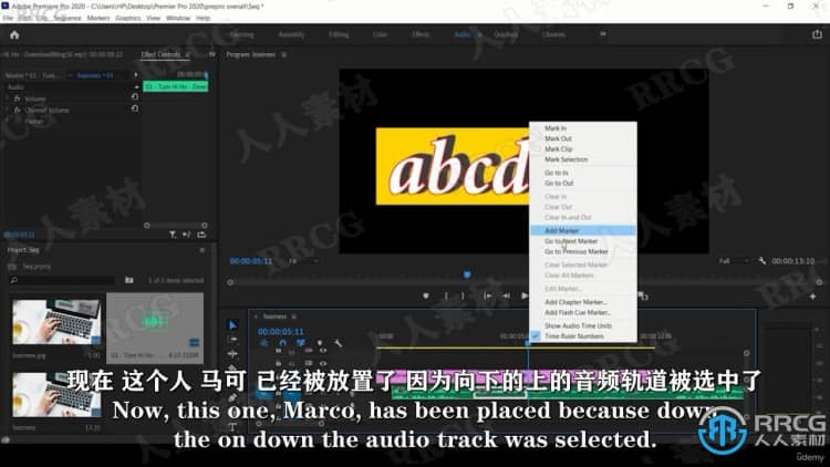 【中文字幕】Premier Pro音频视频编辑技术视频教程 PR 第2张