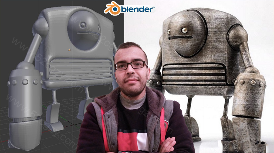 【中英字幕】Blender 3D建模从头学习完全培训大师级视频教程 3D 第8张
