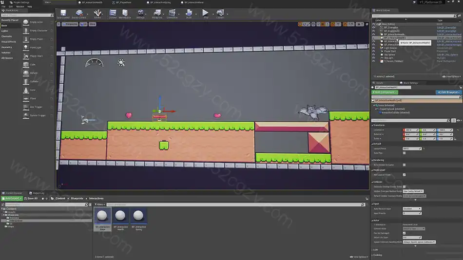 【中英字幕】Unreal Engine 2D游戏制作全面核心训练视频教程 3D 第8张