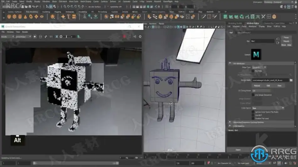 Maya 2022机器人建模与渲染技术训练视频教程 maya 第5张