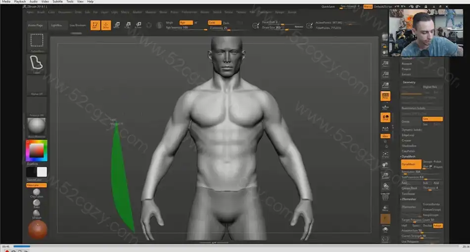 ZBrush教程-死灵战士硬表面建模雕刻3D打印制作视频教程 3D 第2张