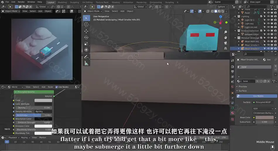 【中文字幕】Blender 3D卡通渲染风格艺术设计大师级视频教程 3D 第6张