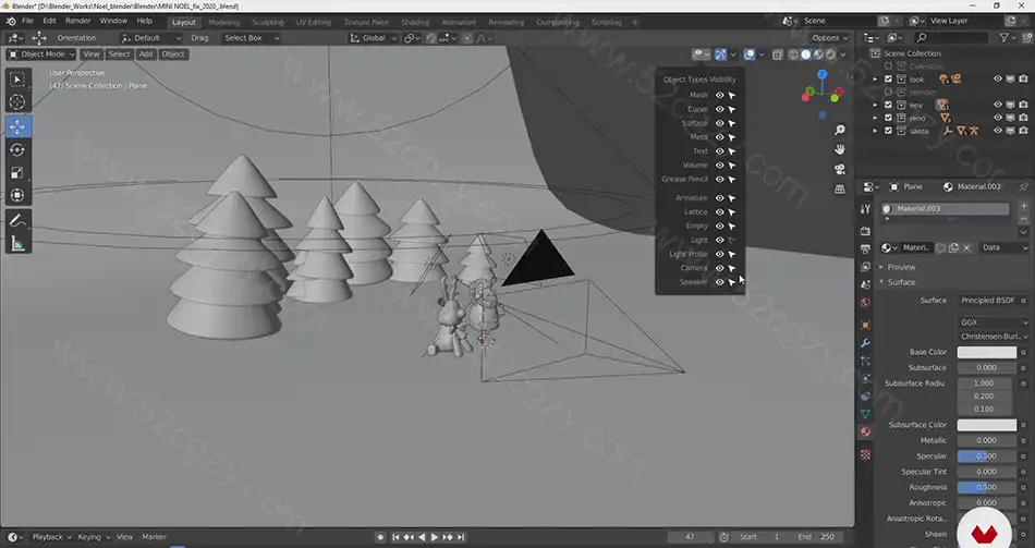 【中文字幕】Blender初学者创建2D和3D实例教程 3D 第3张