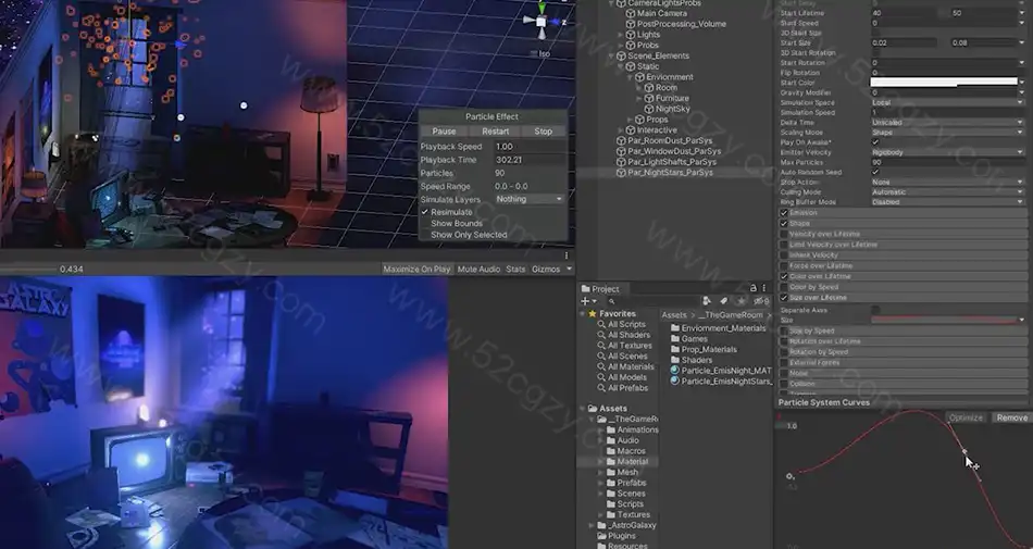 【中英字幕】Unity无编程游戏室与太空射击游戏完整制作视频教程 3D 第4张