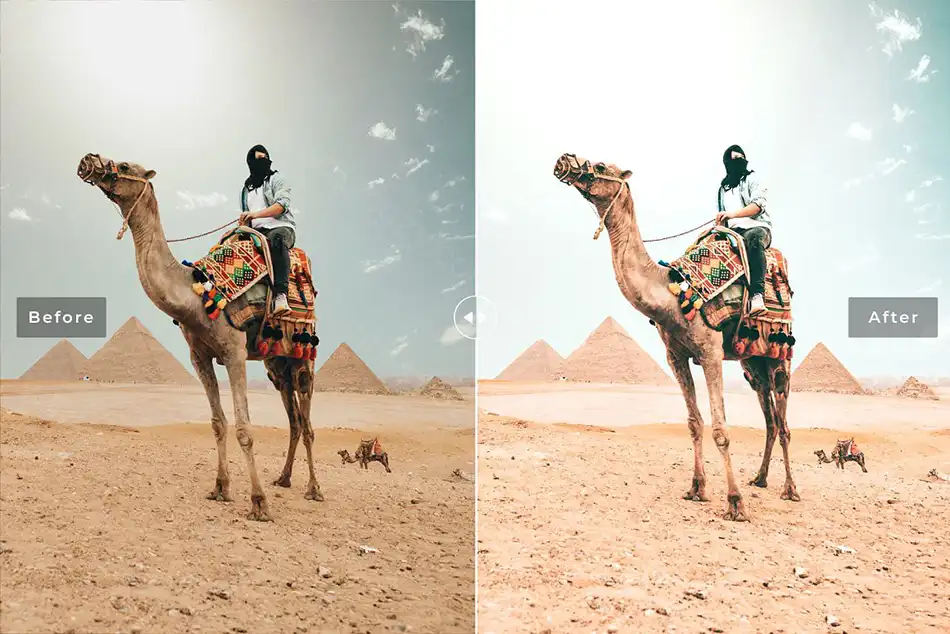 【Lightroom预设】旅拍电影胶片人像后期调色Camel Pro Lightroom Presets LR预设 第2张