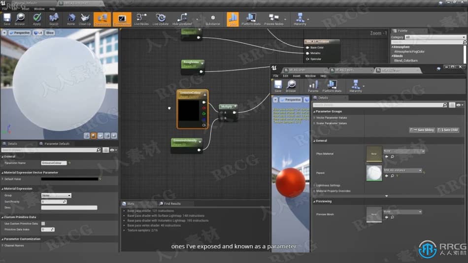 Unreal Engine虚幻引擎中创建材质技术视频教程1-3季合集 CG 第5张