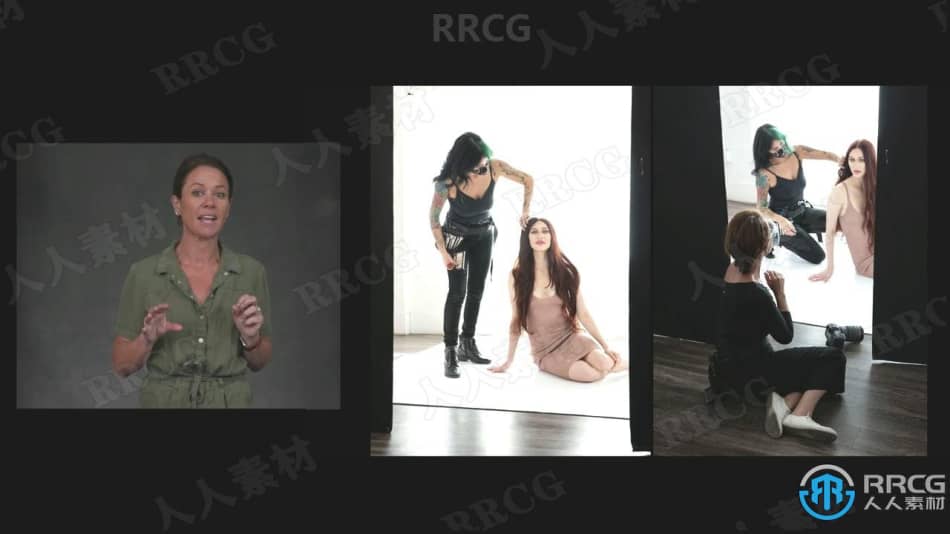 室内美女写真拍摄杂志效果摄影技巧工作流程视频教程 摄影 第10张