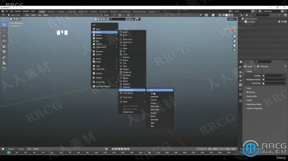 Blender 3D建模与附加组件功能技术训练视频教程 3D 第8张