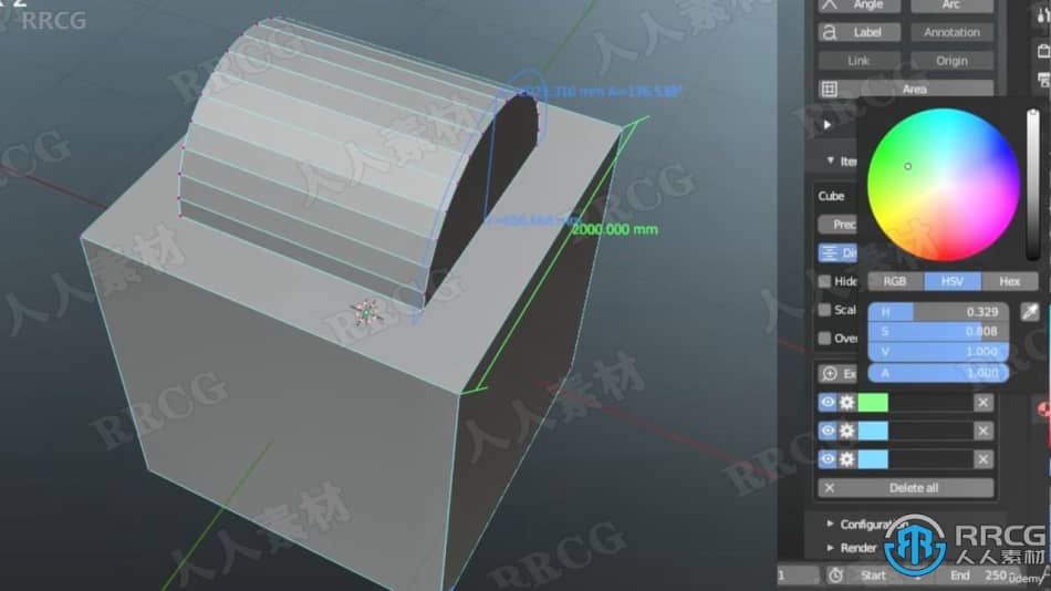Blender 3D建模与附加组件功能技术训练视频教程 3D 第14张