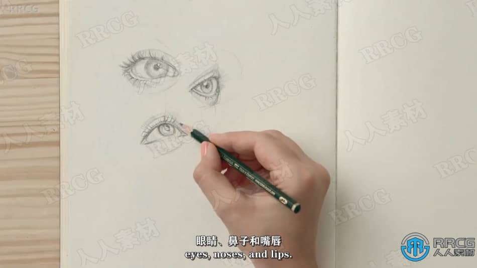 【中文字幕】人物肖像画传统绘画基础核心技术视频教程 CG 第5张
