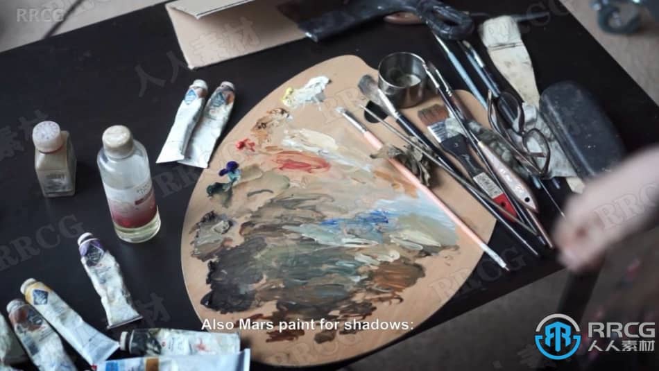 Ksenya Istomina画师骷髅静物传统绘画艺术视频教程 CG 第6张