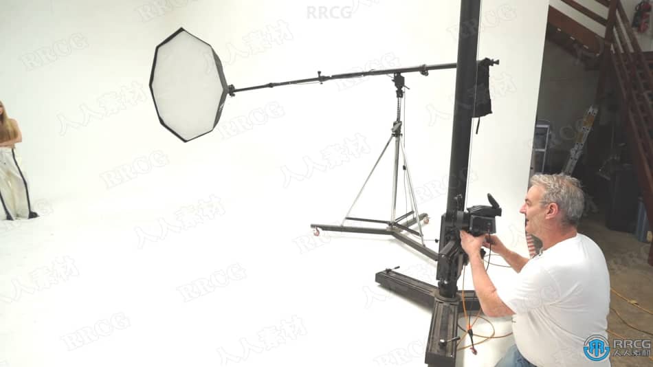 室内影棚女模特灯光姿势拍摄技巧工作流程视频教程 摄影 第9张