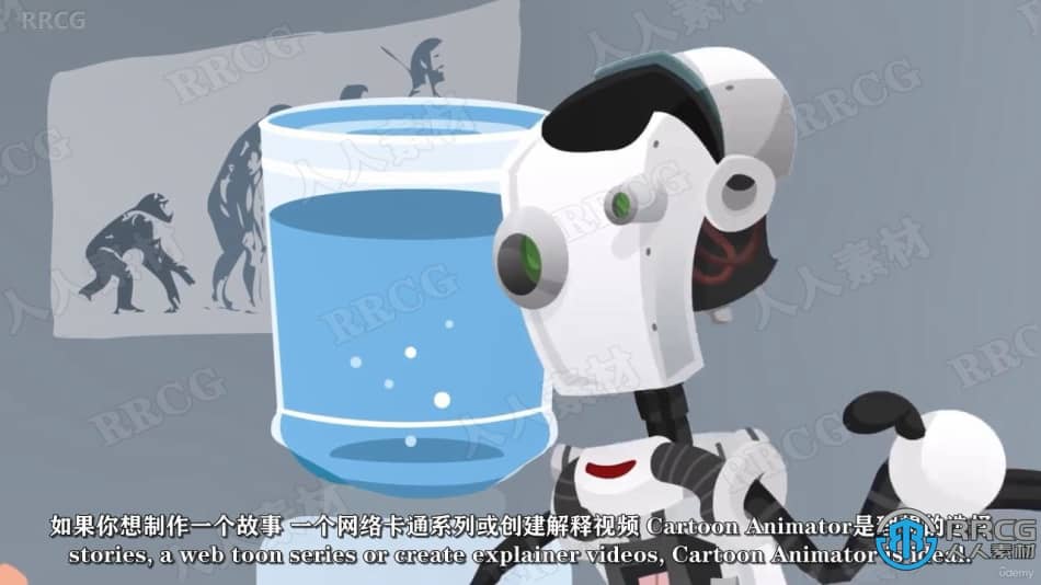 【中文字幕】Rallusion Cartoon Animator 4 2D动画核心技术视频教程 CG 第2张