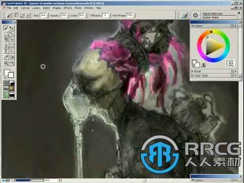 Puddnhead画师概念艺术抽象生物角色绘画视频教程 PS教程 第3张