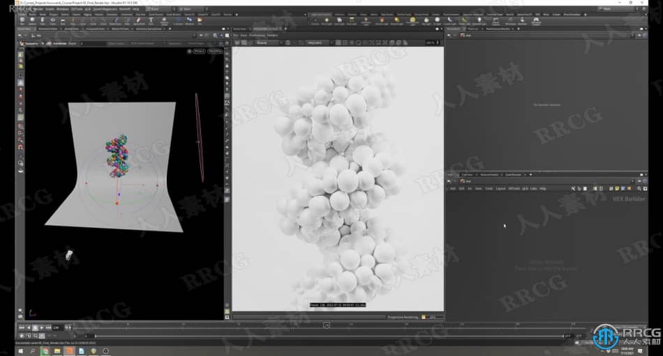 Houdini与Redshift软体循环特效动画技术视频教程 3D 第8张